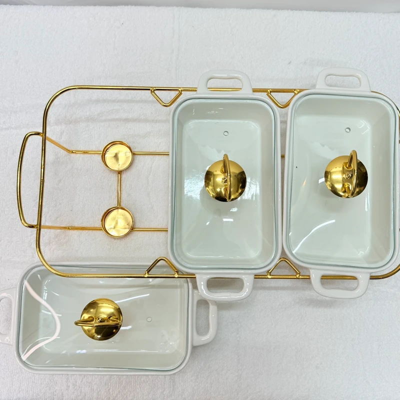 30 Luxury Set of 3 Food Warmer