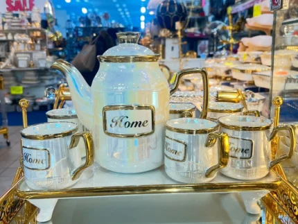 Luxury Tea Cup Set Ceramic