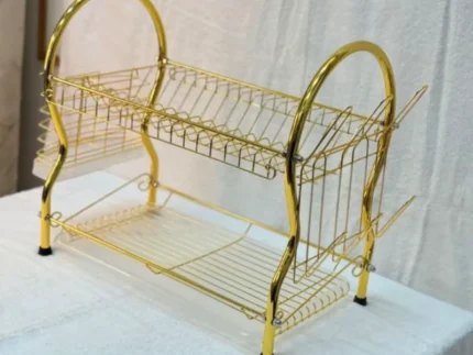 Luxury 2-Tiered Dish Rack