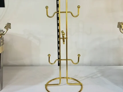 Luxury Stainless Steel Gold Cup Stand