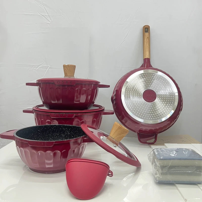 35 Luxury Granite Non-Stick Cooking Pot