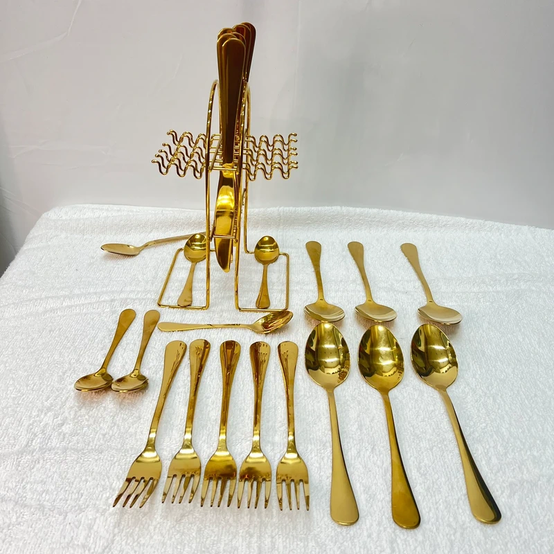 36 Luxury 24 Pieces Stainless Steel