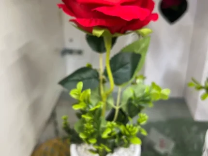 Luxury Artificial Red Rose