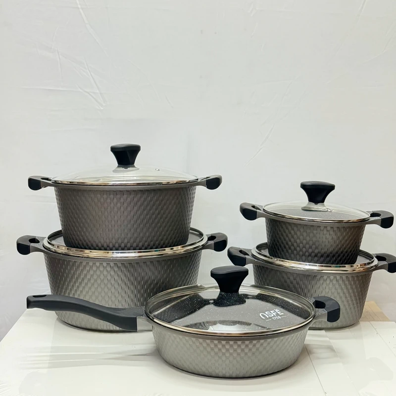 5 Luxury Granite Cookware Set