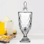 glass juice dispenser with faucet