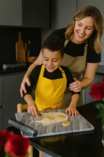 marble pastry board set