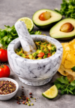 marble mortar and pestle