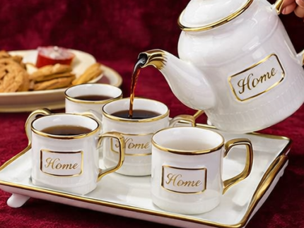 Luxury Ceramic Tea Coffee Set