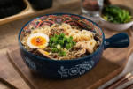 Ceramic Soup Bowl with Handle