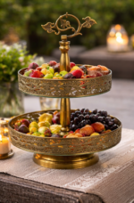 Vintage Glass Cake Stand