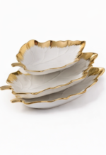 Leaf Shape Serving Plates