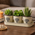 Tree of Life Indoor Plant Pots