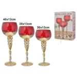 Luxury Goblet Candle Holders Set
