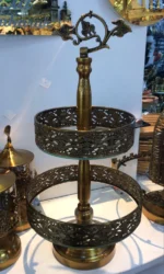 Vintage Glass Cake Stand