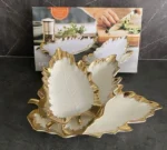 Leaf Shape Serving Plates