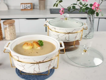 Luxury Porcelain Tureen Set