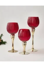 Luxury Goblet Candle Holders Set