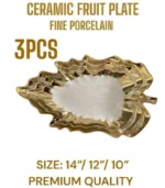 Leaf Shape Serving Plates