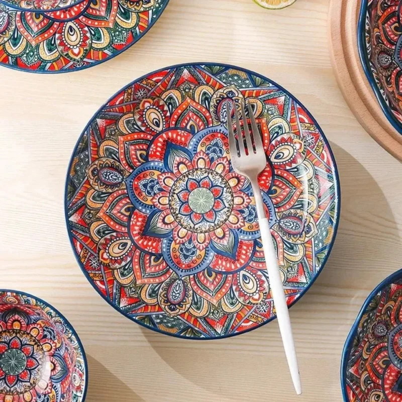 Luxury Ceramic Bowl Set - Luxury Ceramic Bowl Set of 2 – Elegant Serving & Dining Set (view 2)