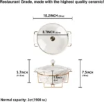 Luxury Porcelain Tureen Set