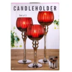 Luxury Goblet Candle Holders Set