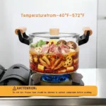 Glass Cooking Pot 3.5L