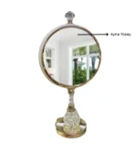 Luxury Mirrored Table Clock