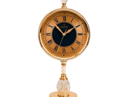 Luxury Mirrored Table Clock