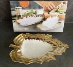 Leaf Shape Serving Plates