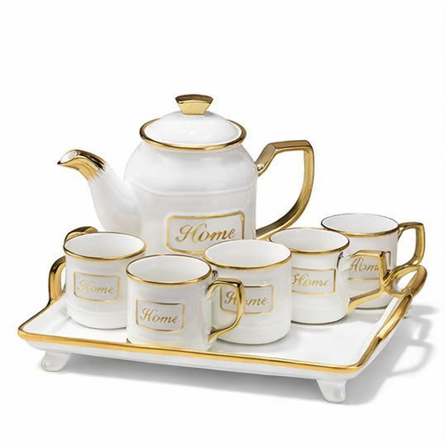 wwee Luxury Ceramic Tea Coffee Set