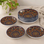 Luxury Mandala Ceramic Plates