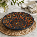 Luxury Mandala Ceramic Plates