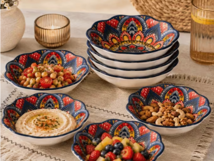 Luxury Mandala Serving Bowls