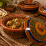 clay cooking pot with lid