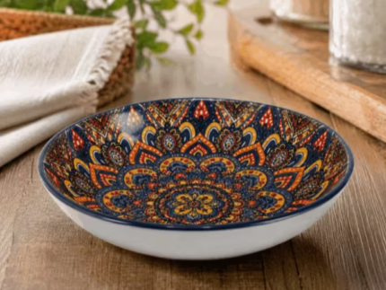 Luxury Mandala Ceramic Plates