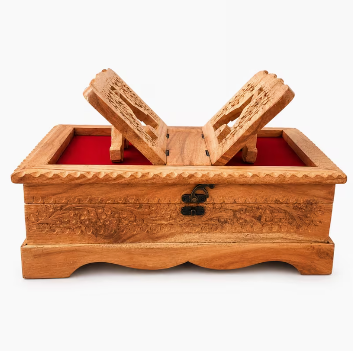 Capture Foldable Wooden Holy Book Stand