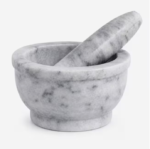 Marble Pestle and Mortar
