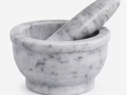 Marble Pestle and Mortar