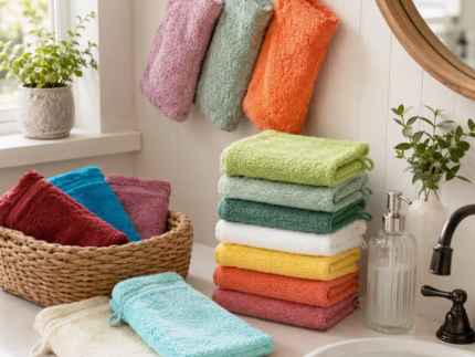 Cotton Wash Mitts