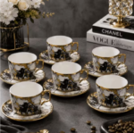 Ceramic Tea Cup & Saucer