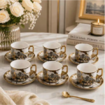 Ceramic Tea Cup & Saucer