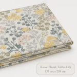 Floral Wipe Clean Tablecloth