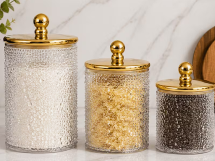 Set of 3 Storage Jars
