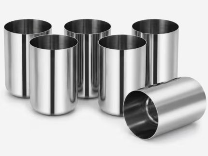 Stainless Steel Tumblers Set of 6