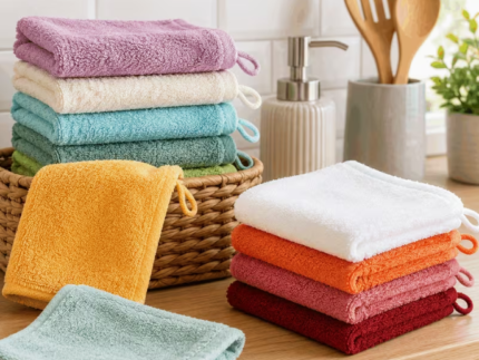 Cotton Wash Mitts