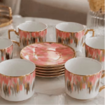 Ceramic Tea Cup & Saucer