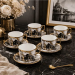 Ceramic Tea Cup & Saucer