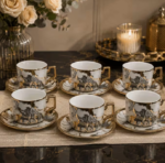 Ceramic Tea Cup & Saucer