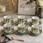 Ceramic Tea Cup & Saucer