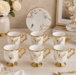 Ceramic Tea Cup & Saucer